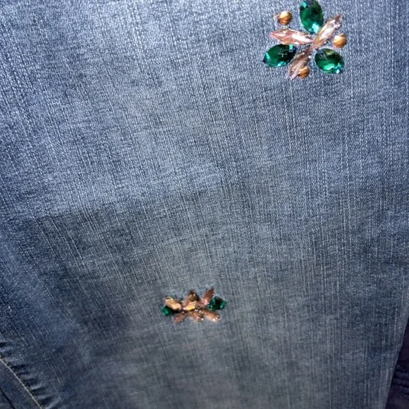 Chico’s So Slimming Girlfriend Slim Leg Ankle Sz 12P Cotton, Spandex Blend $98 - Picture 15 of 16